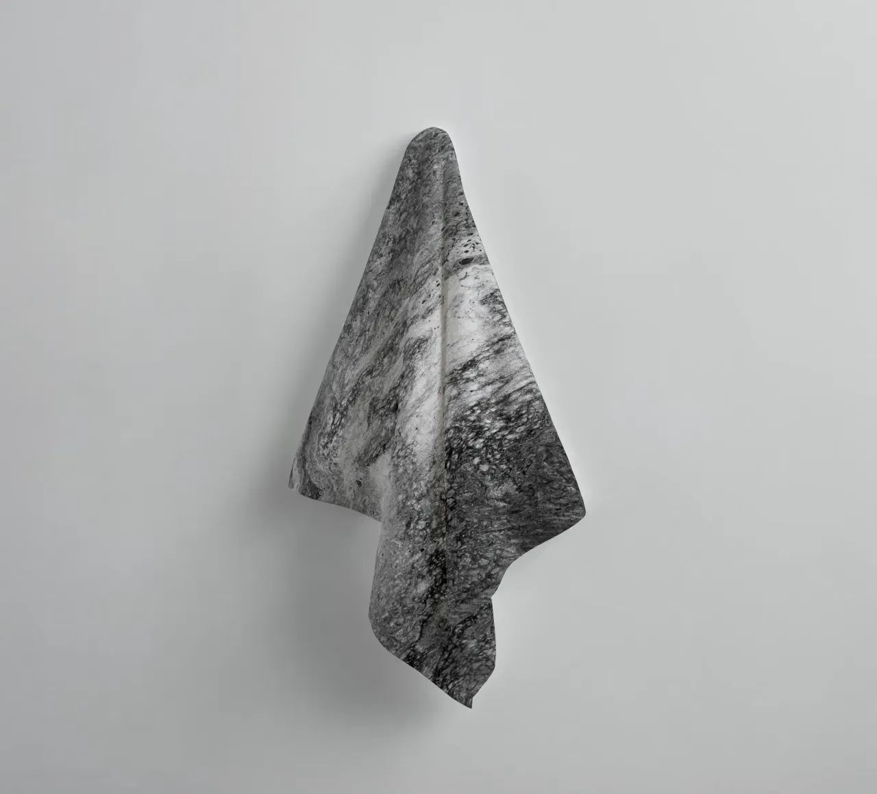Abstract Artwork Greyscale #4 asciugamano da bagno da kathrinmay