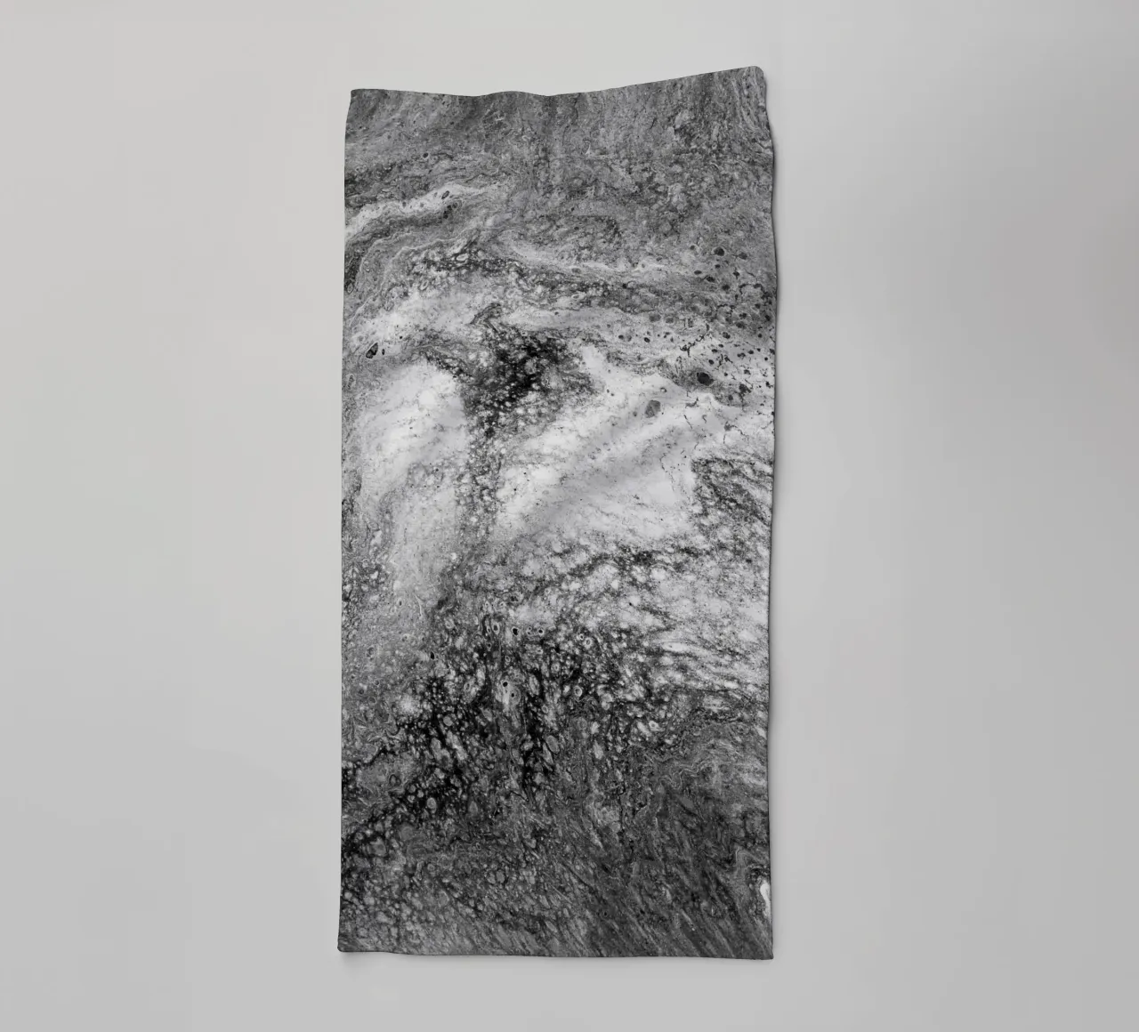 Abstract Artwork Greyscale #4 asciugamano da bagno da kathrinmay