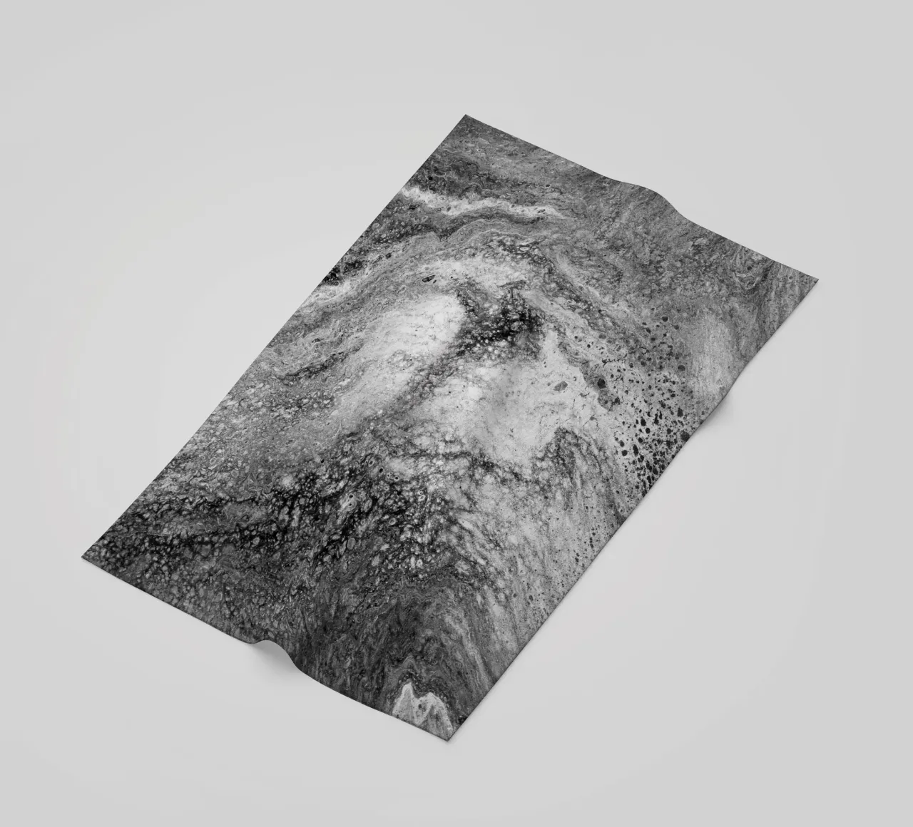 Abstract Artwork Greyscale #4 telo mare da kathrinmay