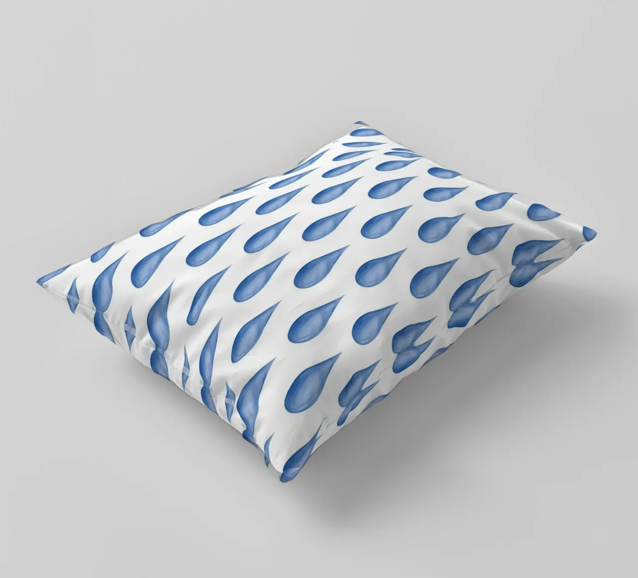 Waterdrop Pattern #1 cuscino da kathrinmay