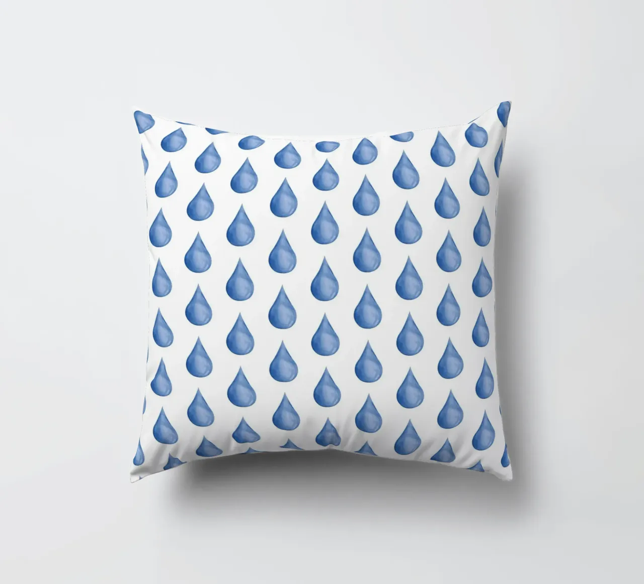 Waterdrop Pattern #1 cuscino da kathrinmay