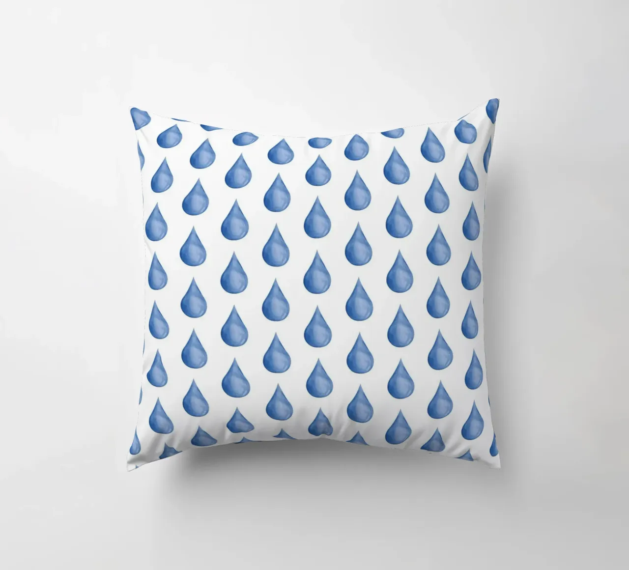 Waterdrop Pattern #1 cuscino da kathrinmay