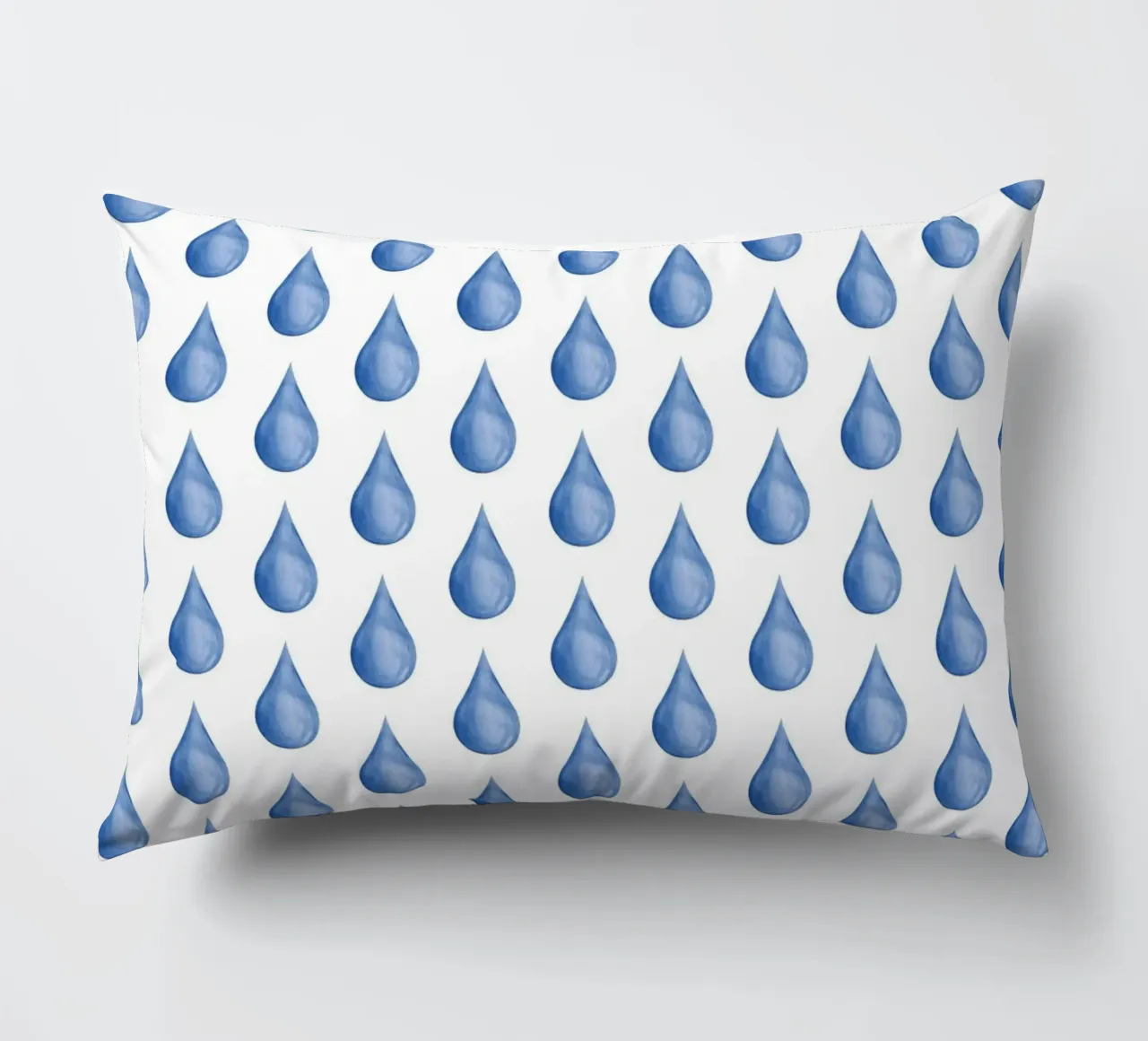 Waterdrop Pattern #1 cuscino da kathrinmay