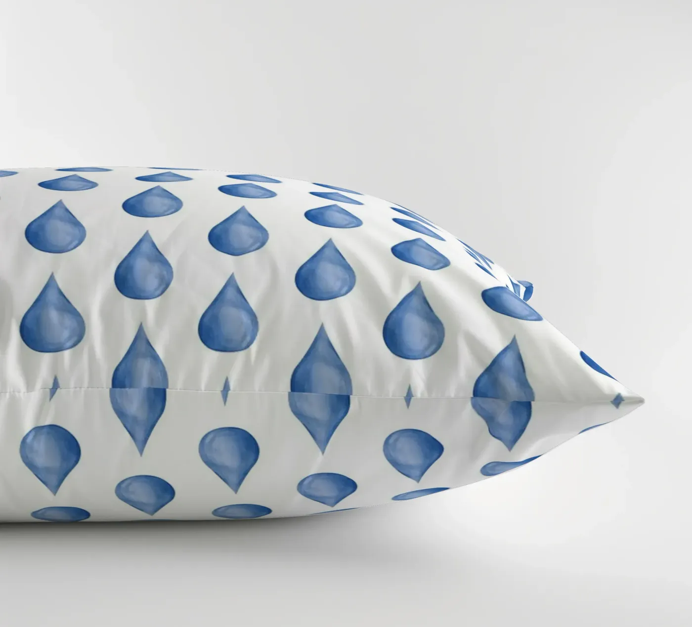 Waterdrop Pattern #1 Kissen von kathrinmay
