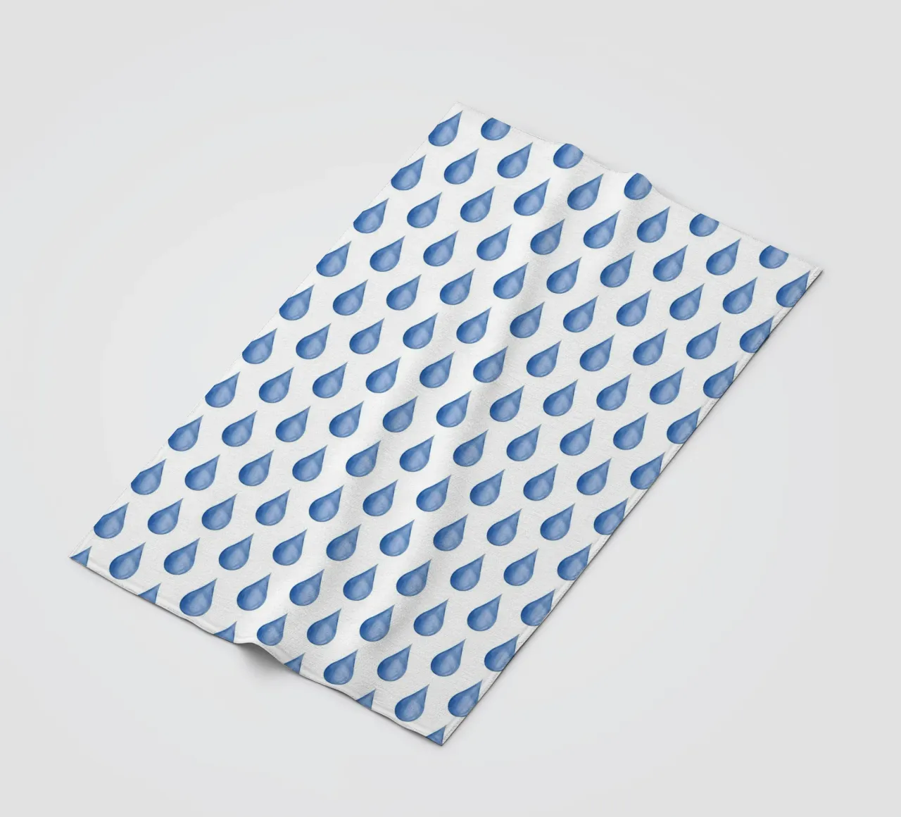 Waterdrop Pattern #1 coperta in pile da kathrinmay
