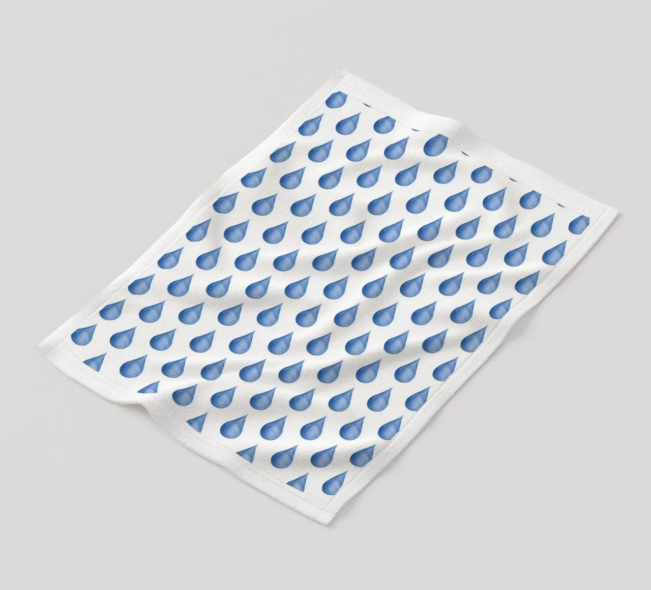 Waterdrop Pattern #1 coperta in pile da kathrinmay