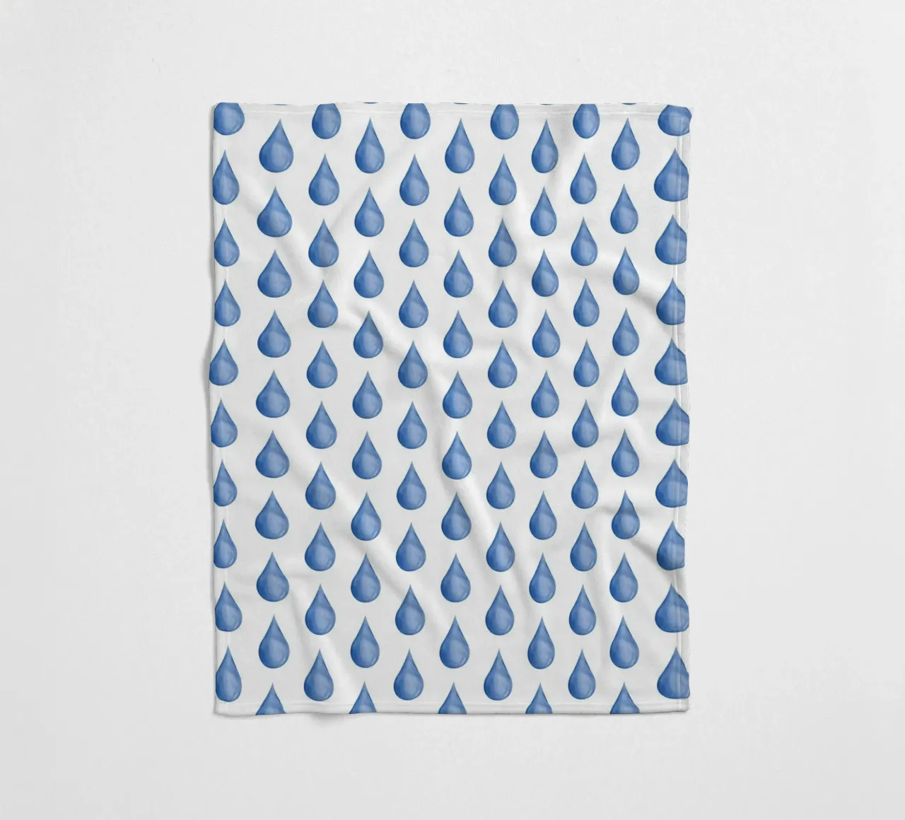 Waterdrop Pattern #1 coperta in pile da kathrinmay