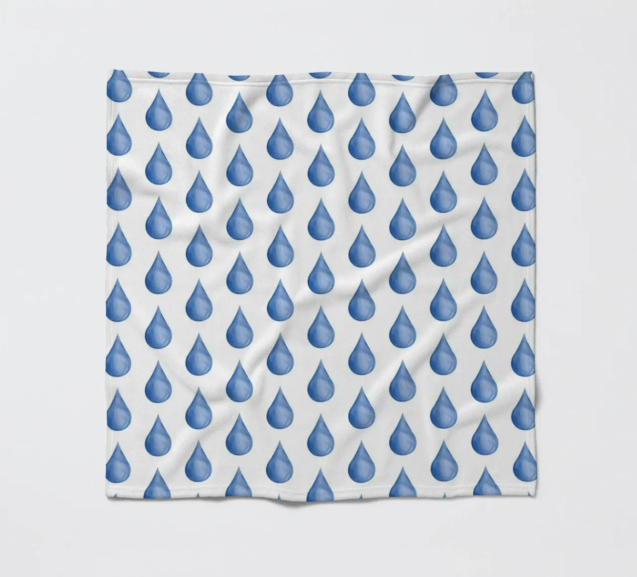 Waterdrop Pattern #1 coperta in pile da kathrinmay