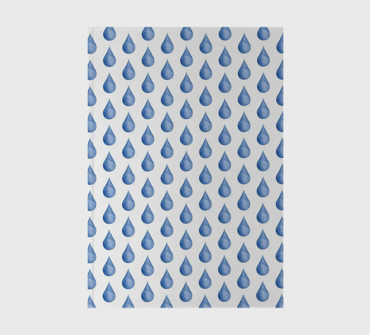 Waterdrop Pattern #1 notebook by kathrinmay