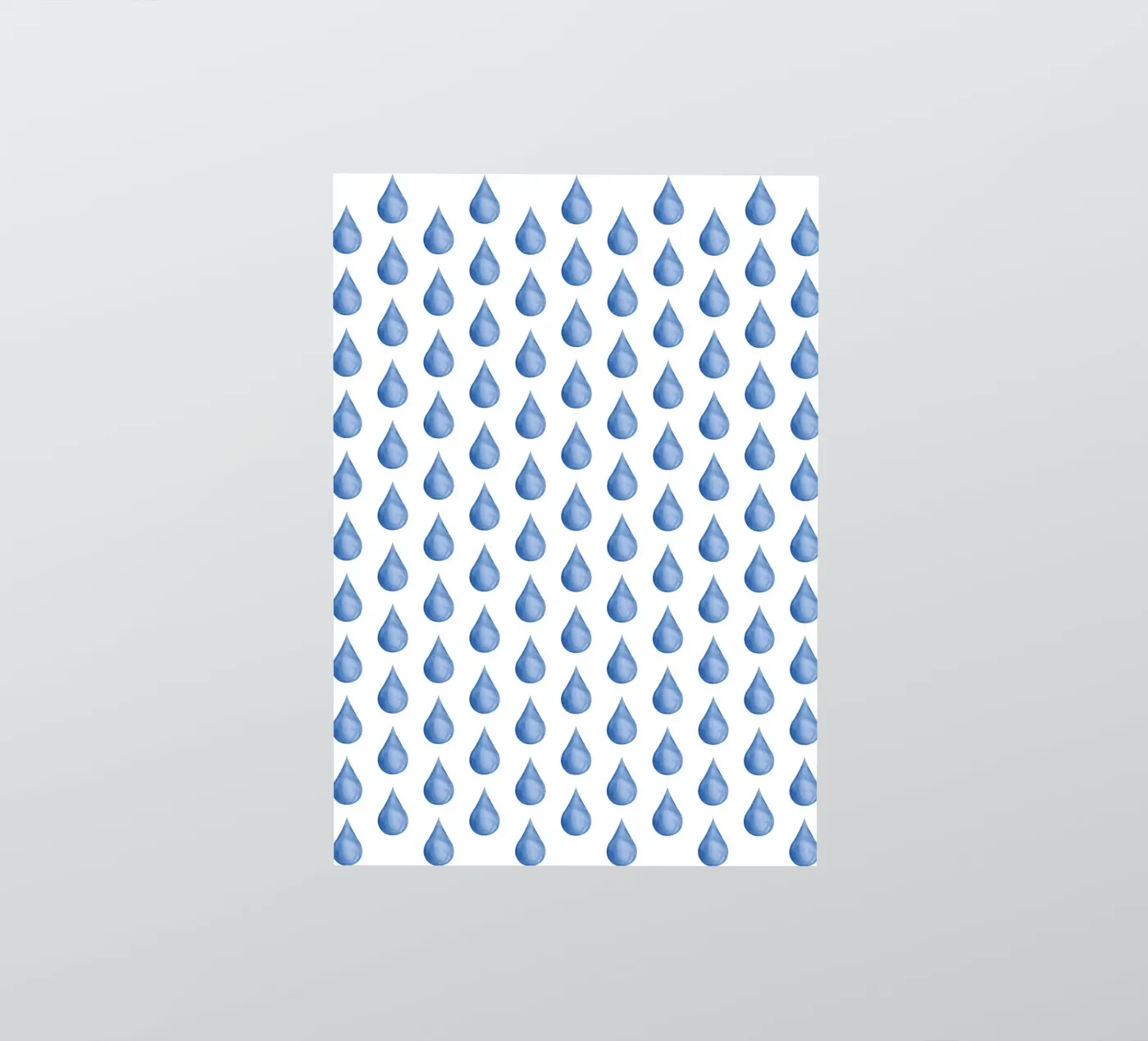 Waterdrop Pattern #1 sticker by kathrinmay