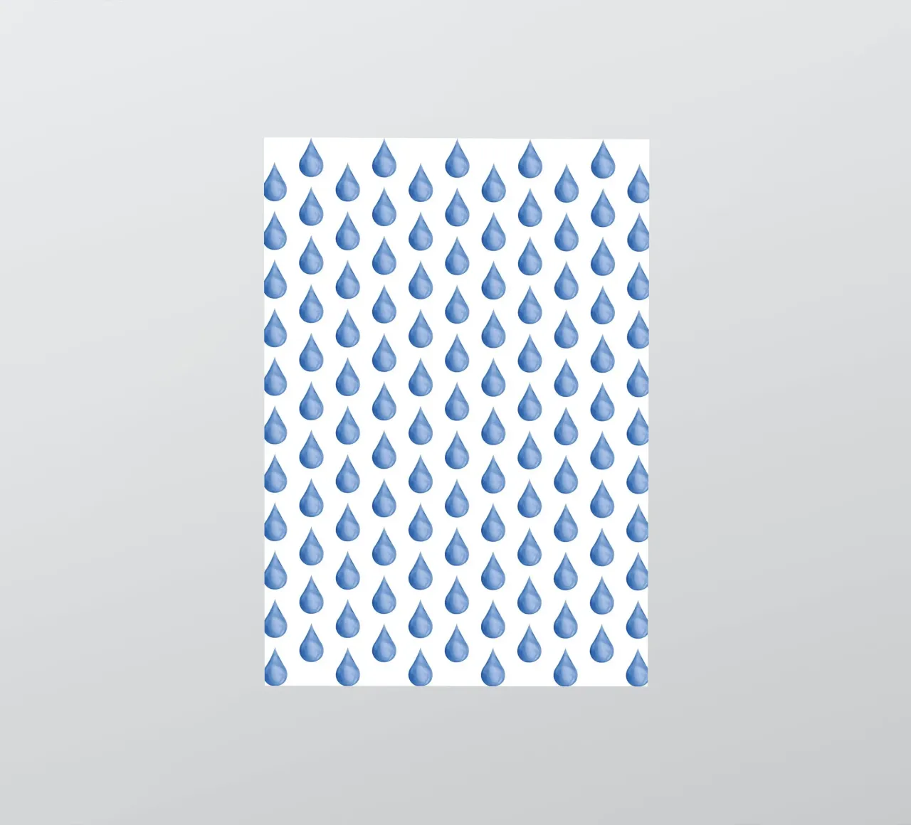 Waterdrop Pattern #1 sticker by kathrinmay