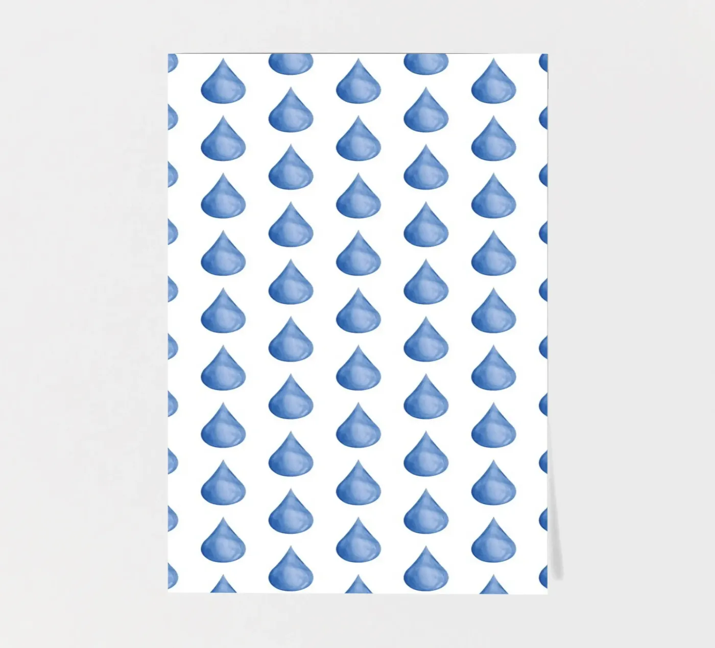 Waterdrop Pattern #1 sticker sheet by kathrinmay