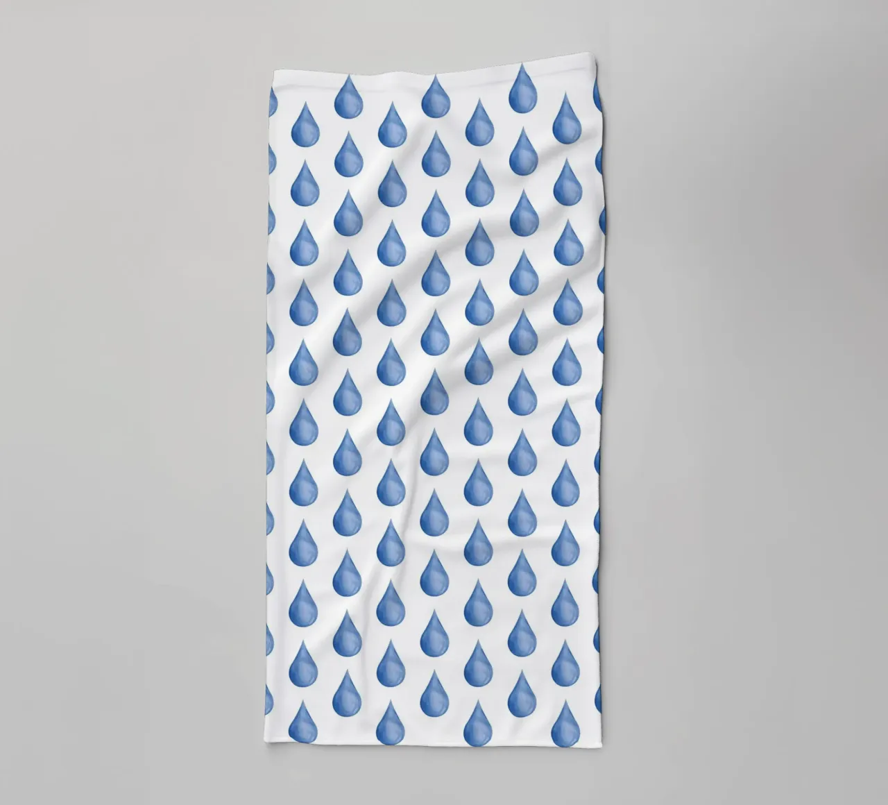 Waterdrop Pattern #1 asciugamano da bagno da kathrinmay