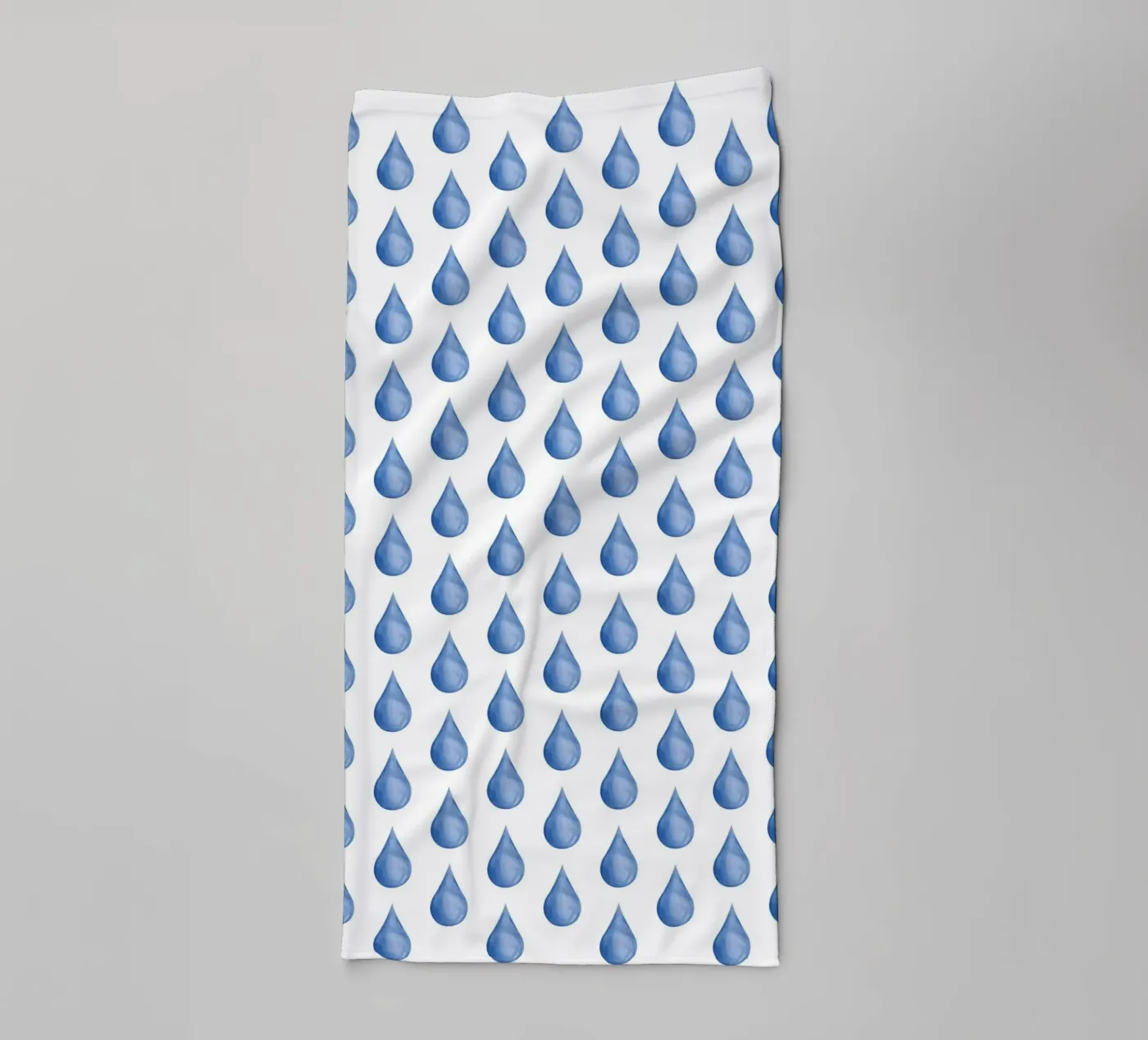 Waterdrop Pattern #1 Handtuch von kathrinmay