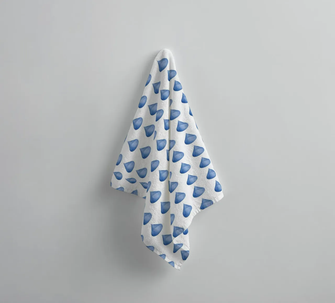 Waterdrop Pattern #1 asciugamano da bagno da kathrinmay