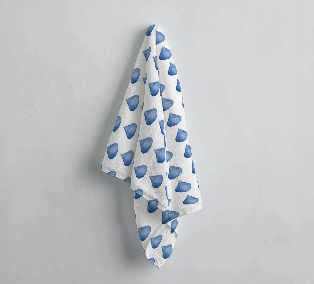 Waterdrop Pattern #1 asciugamano da bagno da kathrinmay