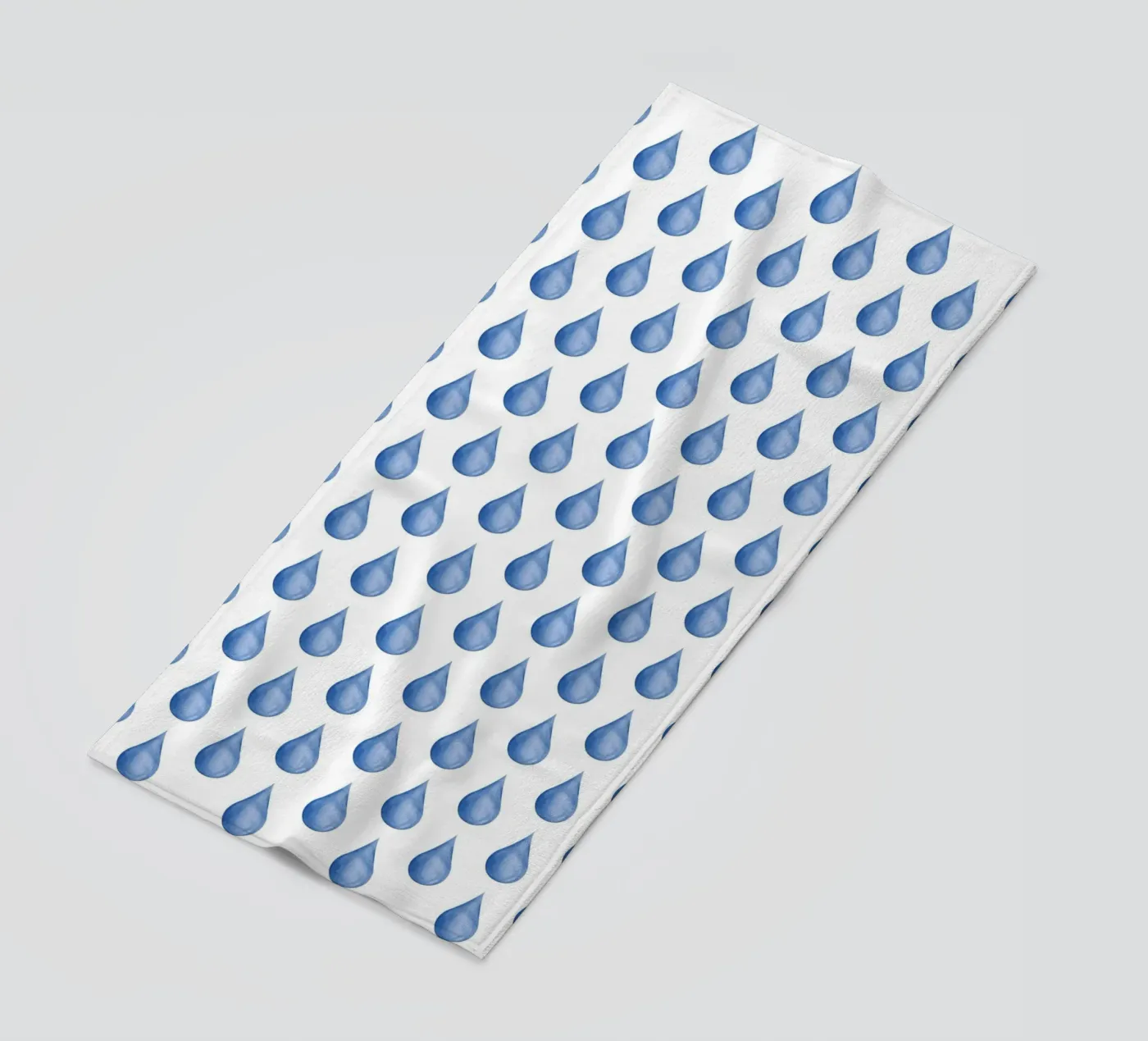 Waterdrop Pattern #1 Strandtuch von kathrinmay