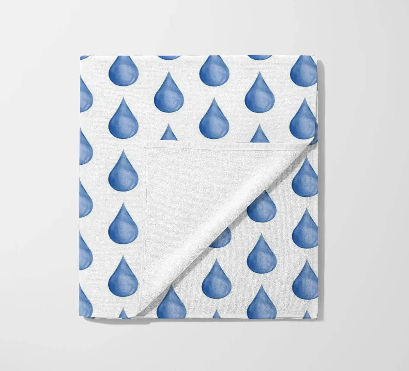 Waterdrop Pattern #1 Strandtuch von kathrinmay