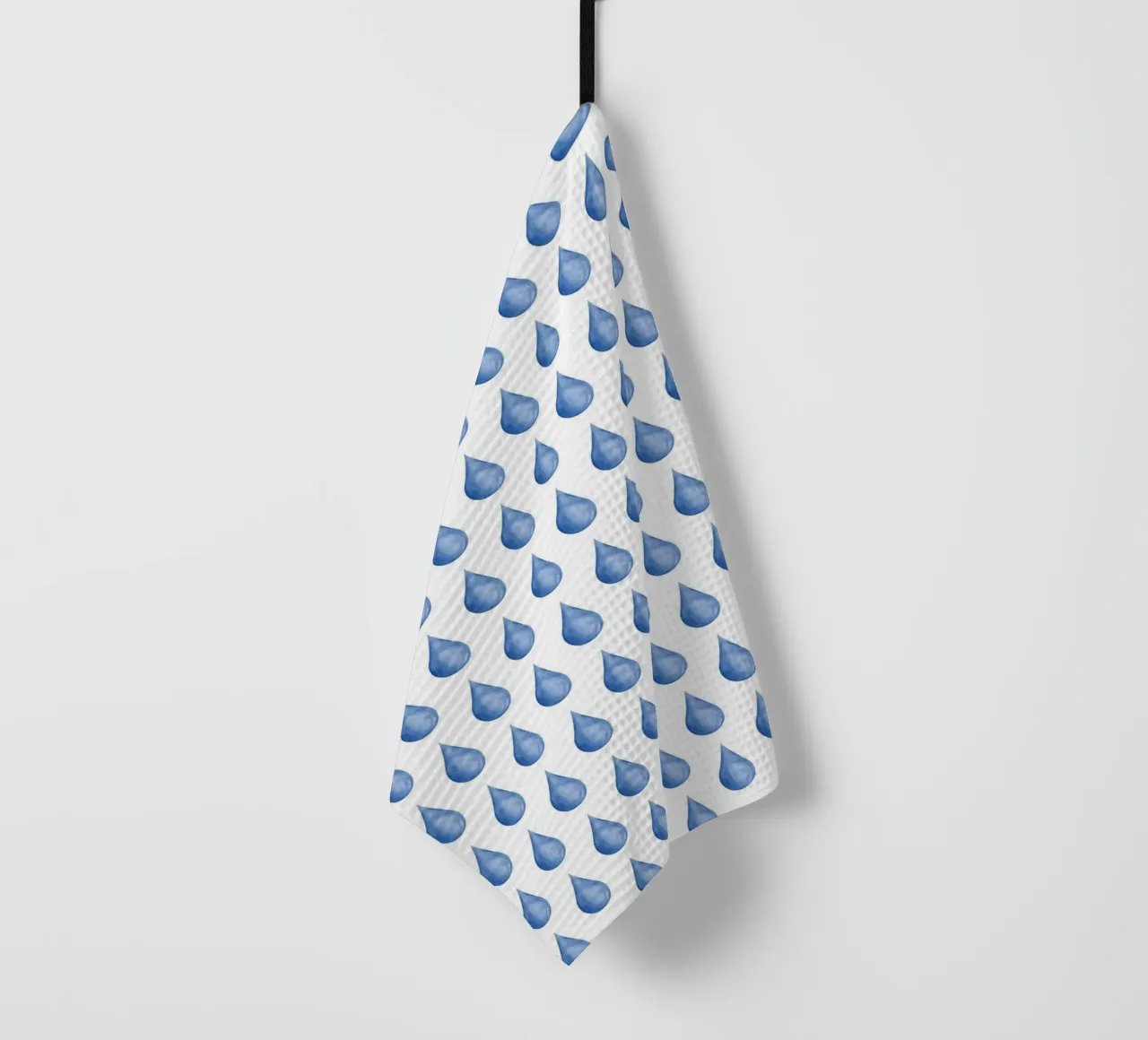 Waterdrop Pattern #1 canovaccio da cucina da kathrinmay