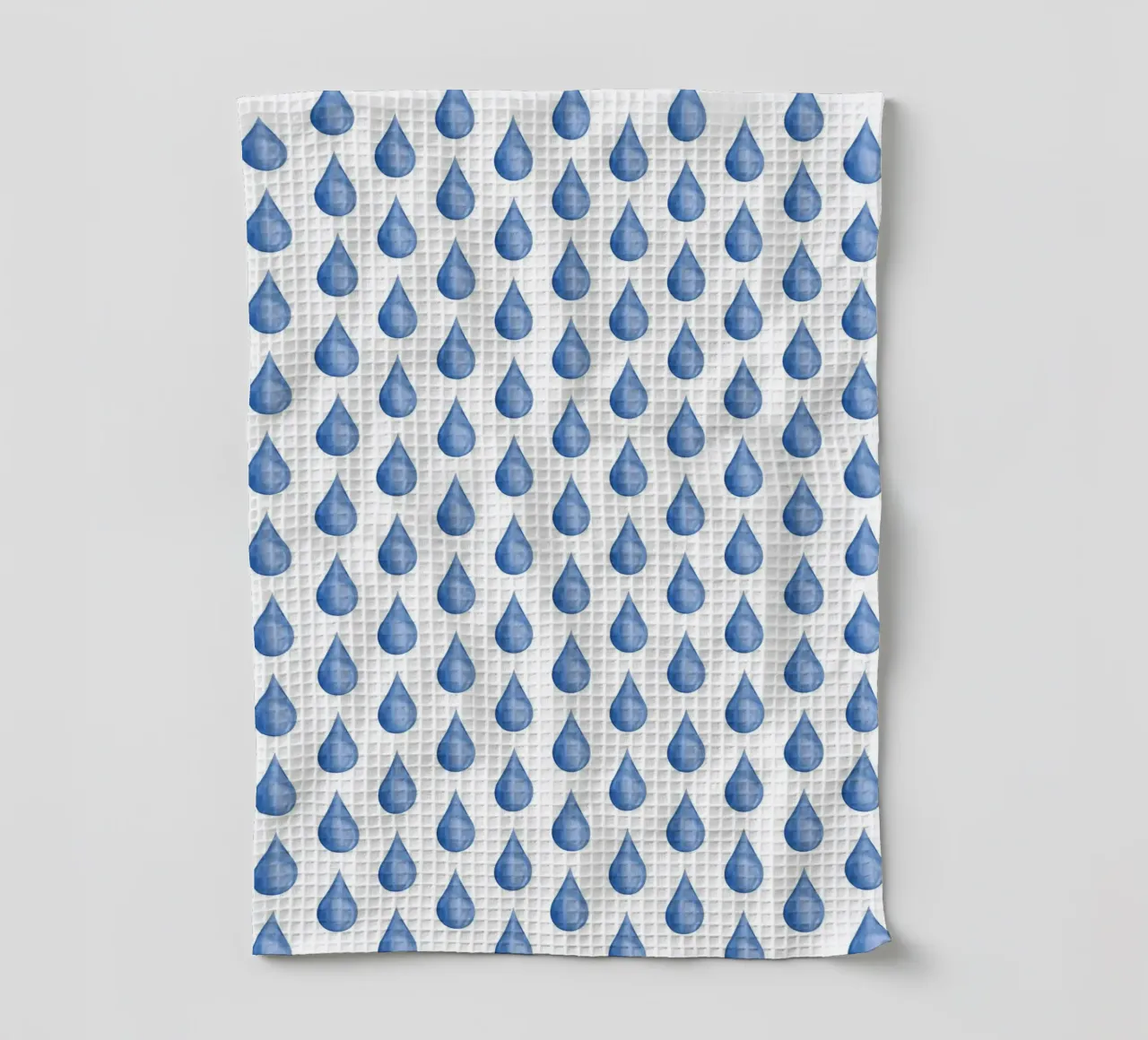Waterdrop Pattern #1 canovaccio da cucina da kathrinmay