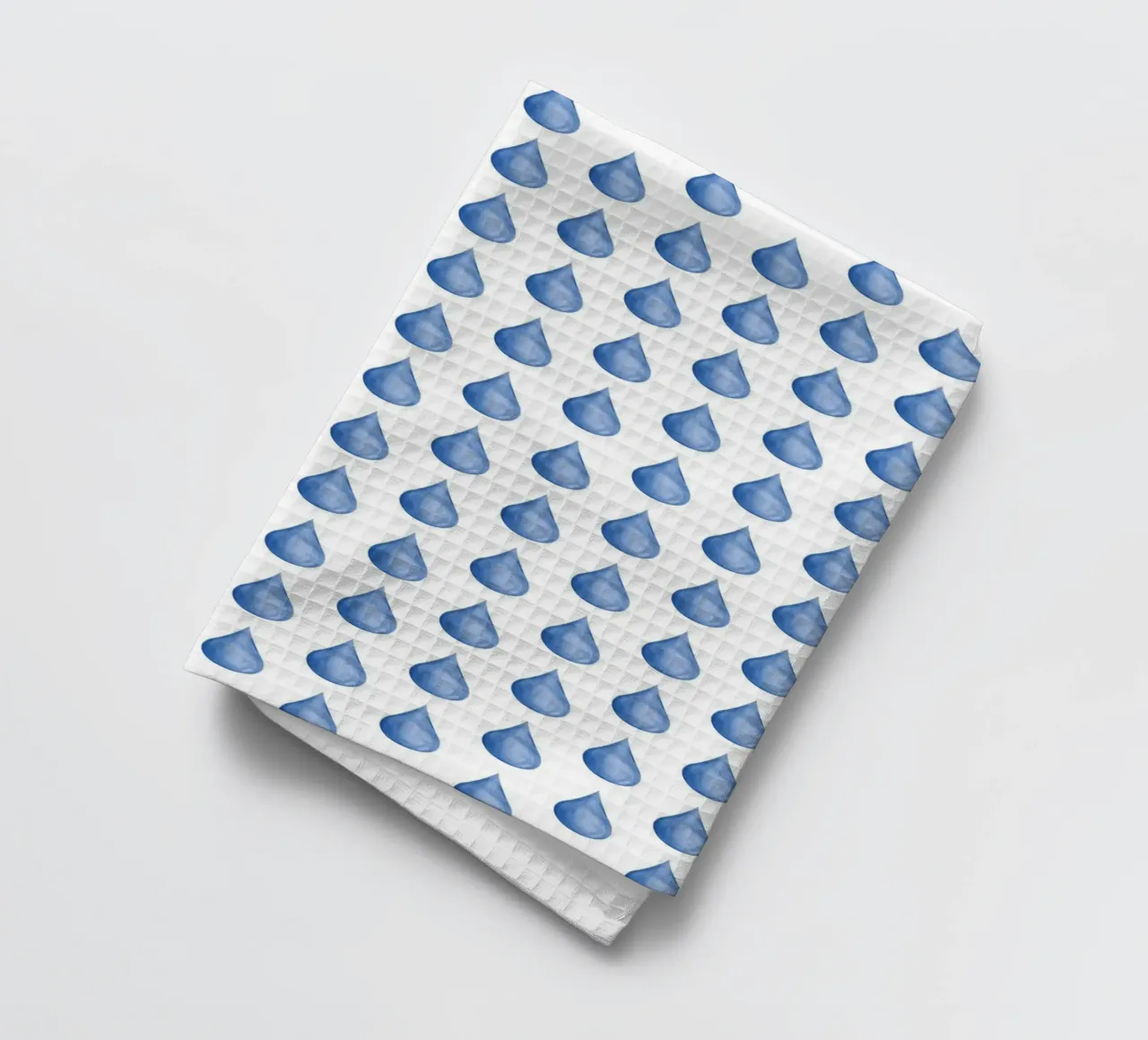 Waterdrop Pattern #1 canovaccio da cucina da kathrinmay