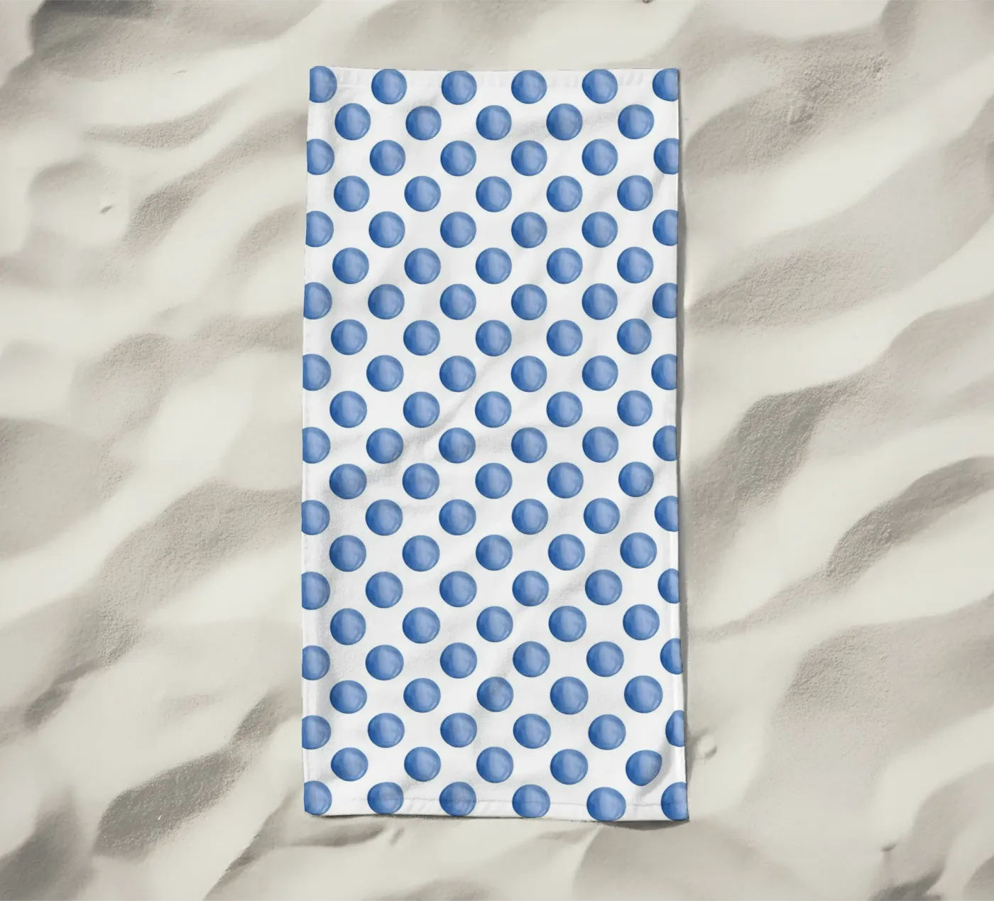 Waterdrop Pattern #2 strandhanddoek van kathrinmay