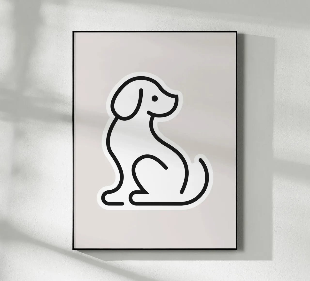 Dog Grey #1 plexiglass da kathrinmay