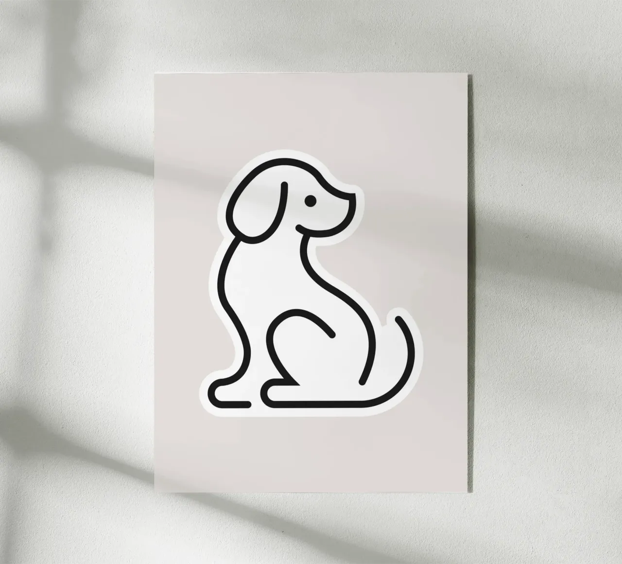 Dog Grey #1 plexiglass da kathrinmay