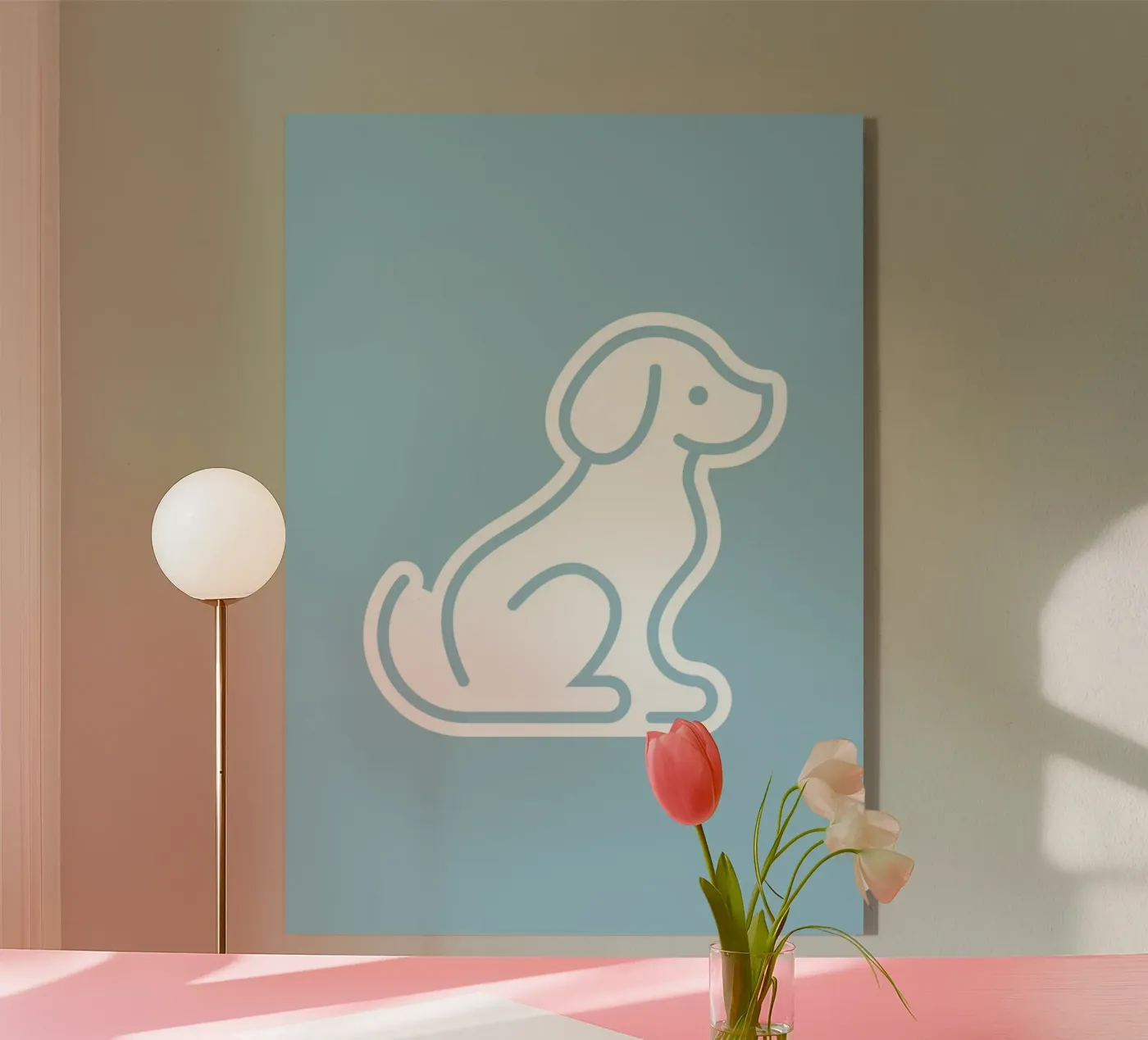 Dog Blue #2 plexiglass da kathrinmay