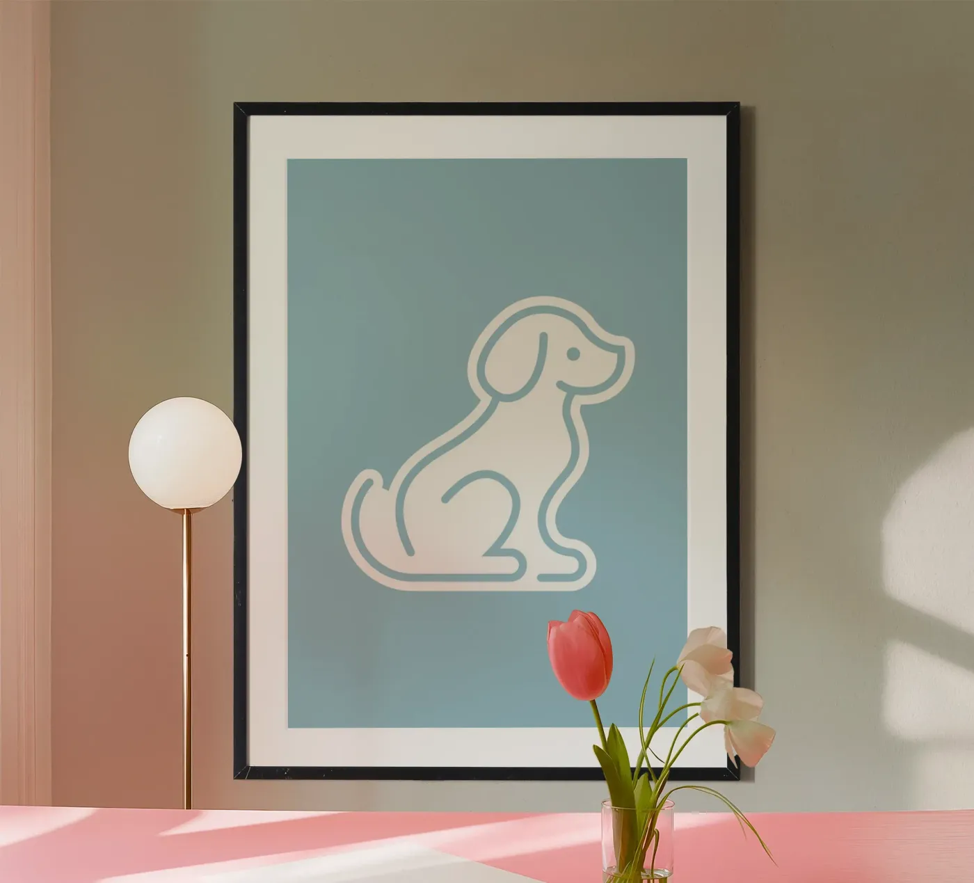 Dog Blue #2 poster da kathrinmay