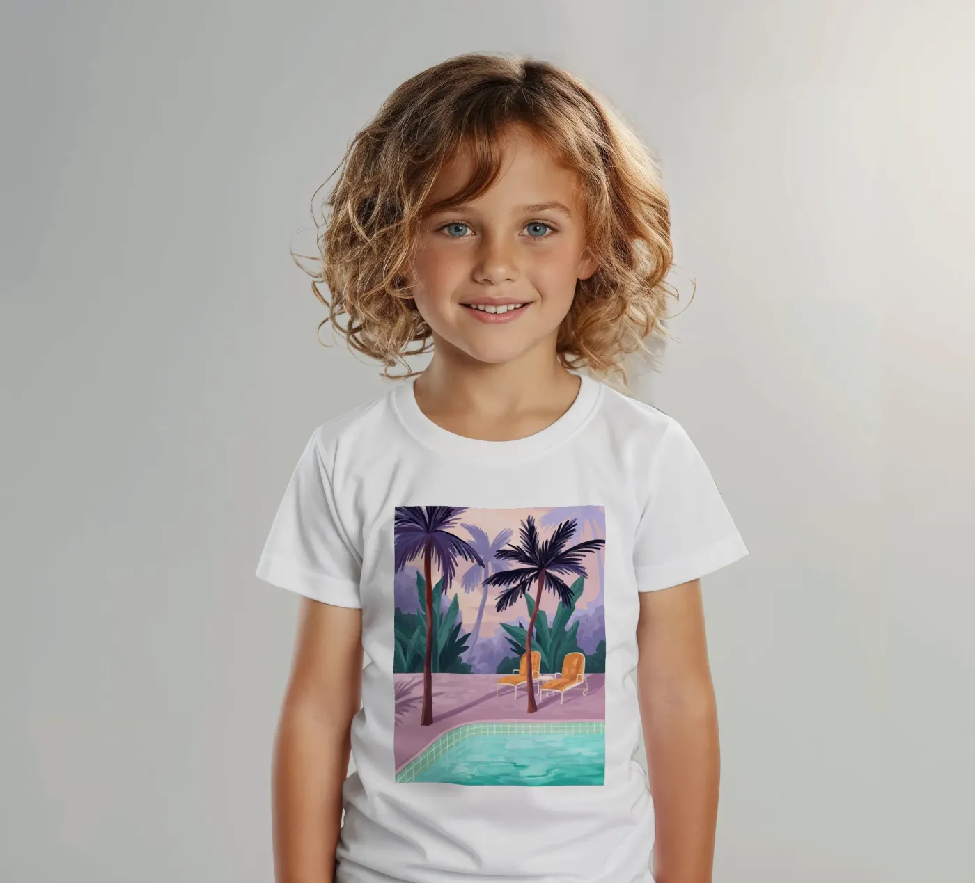 Two Sunbeds t-shirt bambini da Goed Blauw