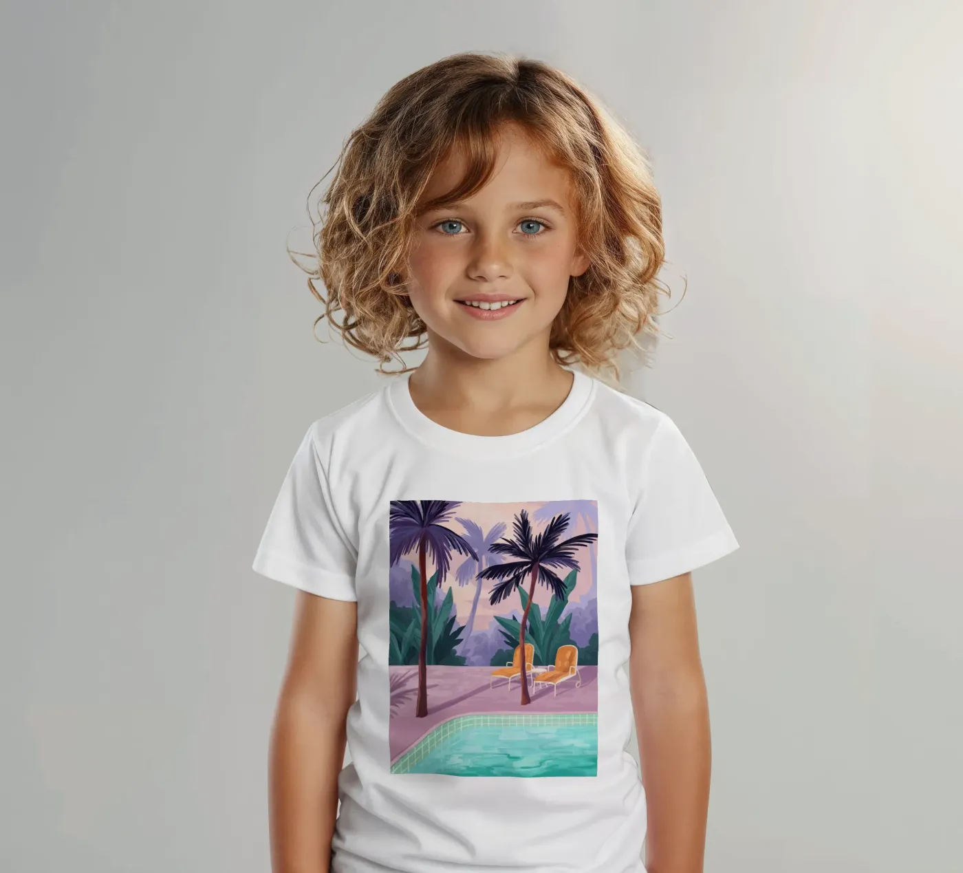 Two Sunbeds t-shirt bambini da Goed Blauw