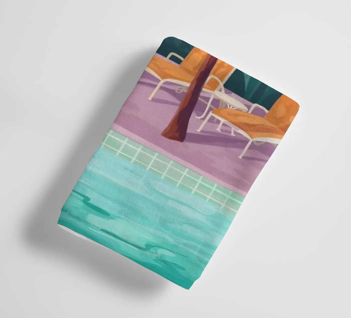 Two Sunbeds towel by Goed Blauw