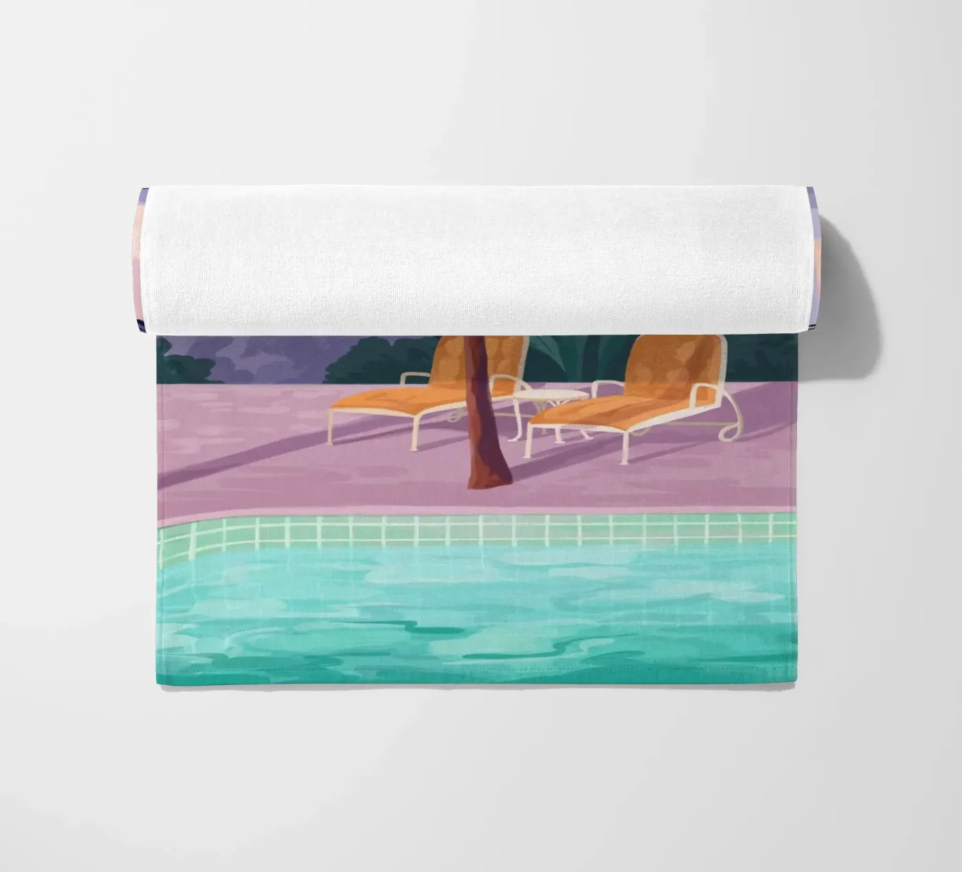 Two Sunbeds telo mare da Goed Blauw