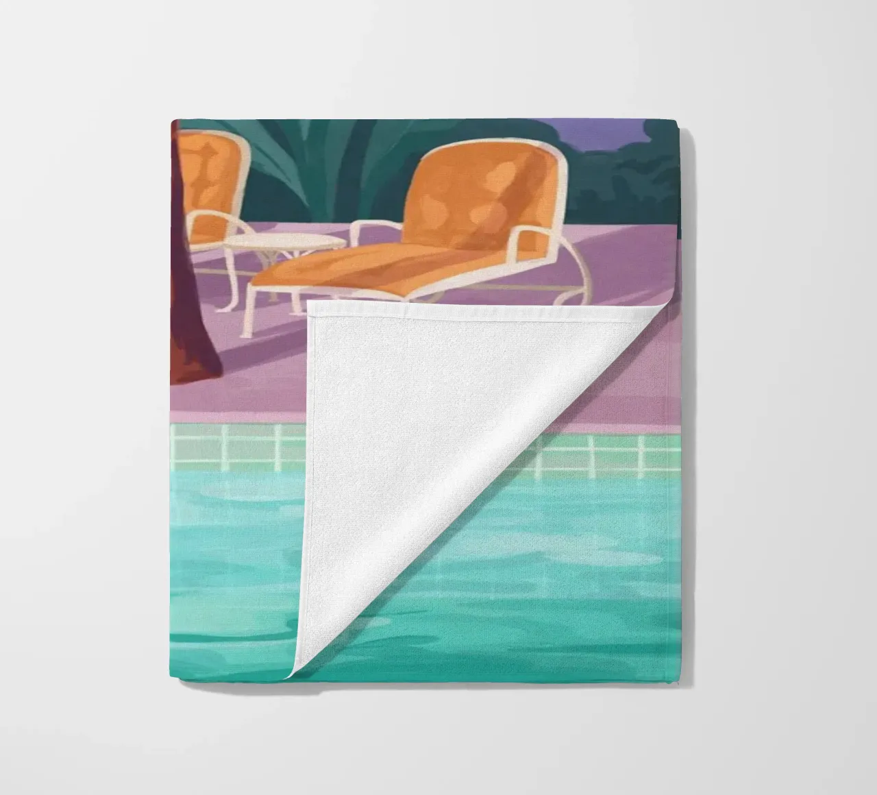 Two Sunbeds telo mare da Goed Blauw