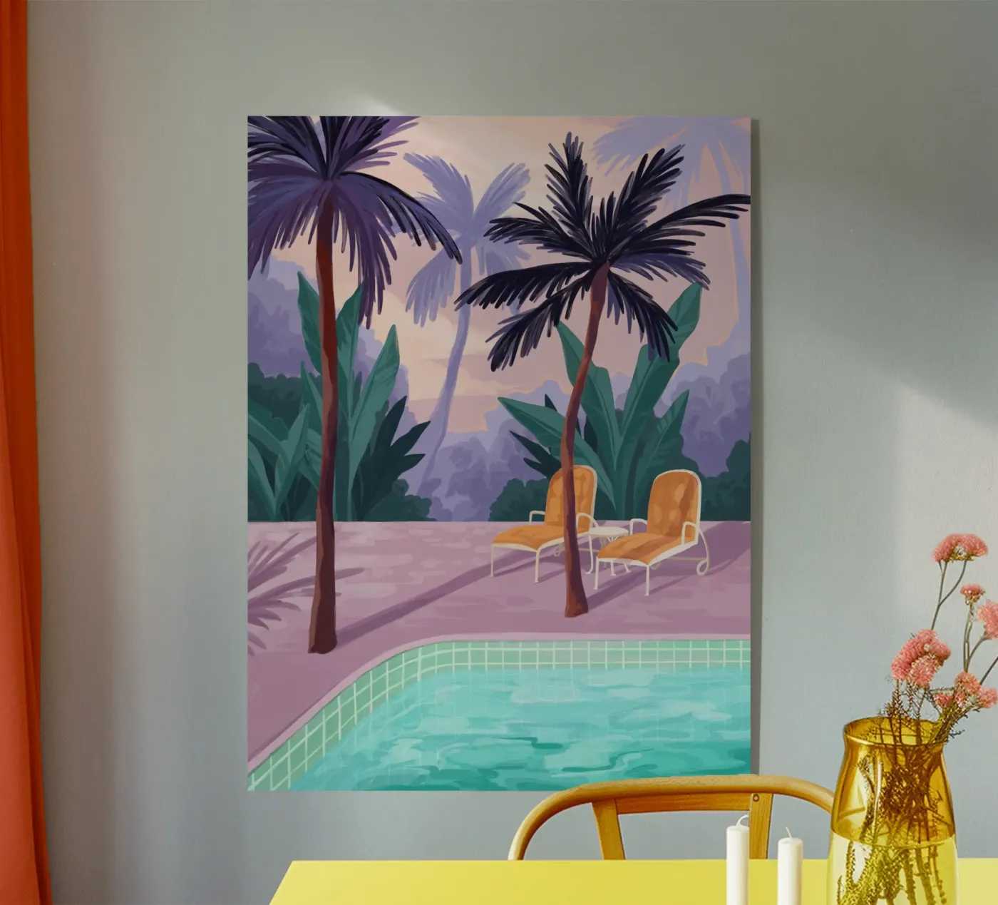 Two Sunbeds plexiglas de Goed Blauw