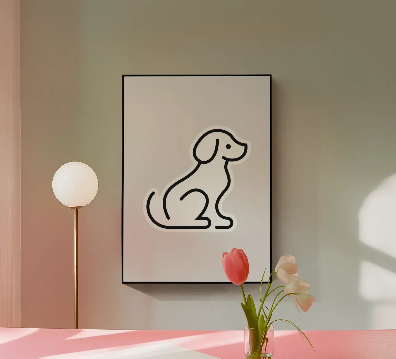 Dog Grey #2 plexiglass da kathrinmay