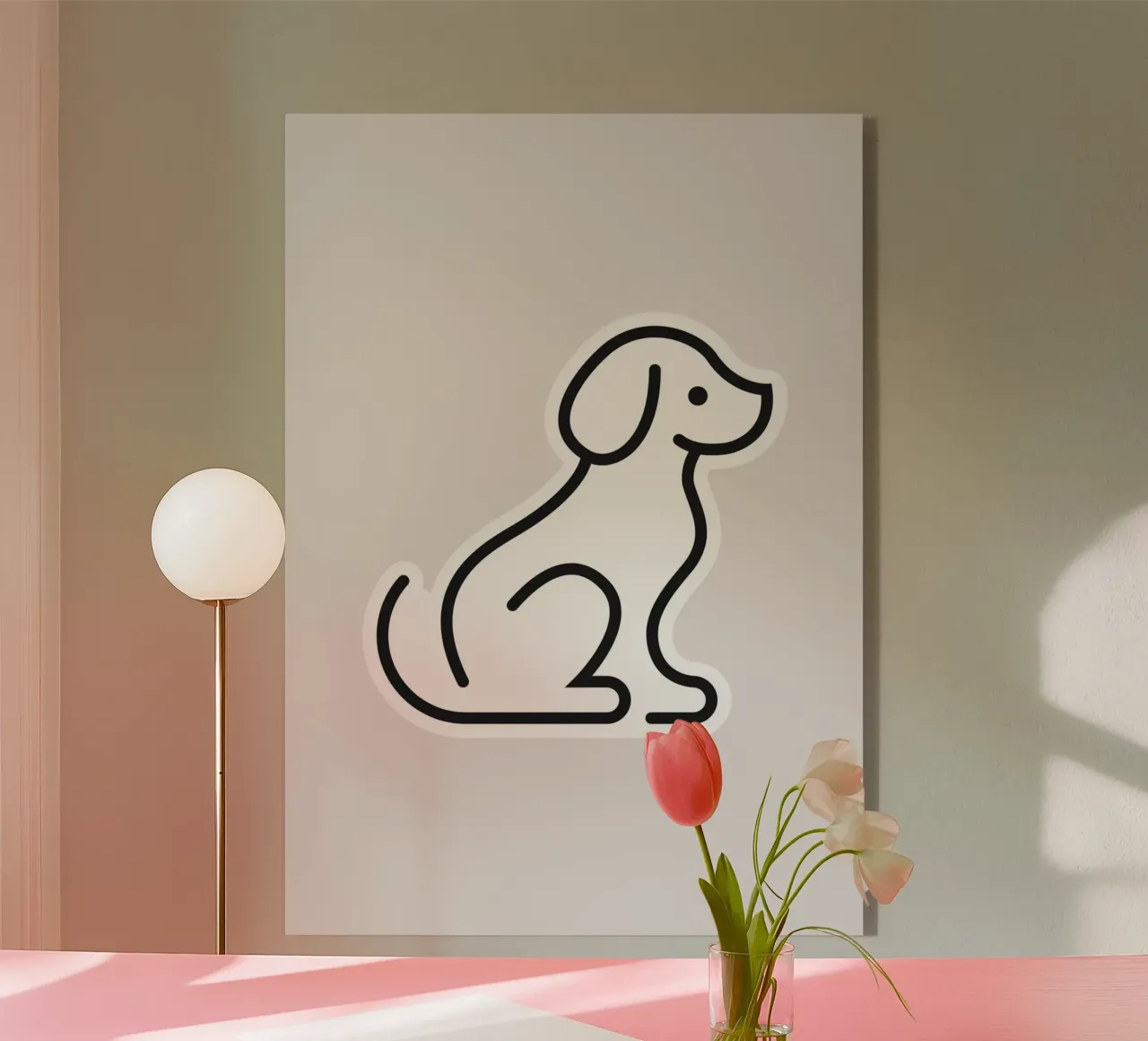 Dog Grey #2 plexiglass da kathrinmay