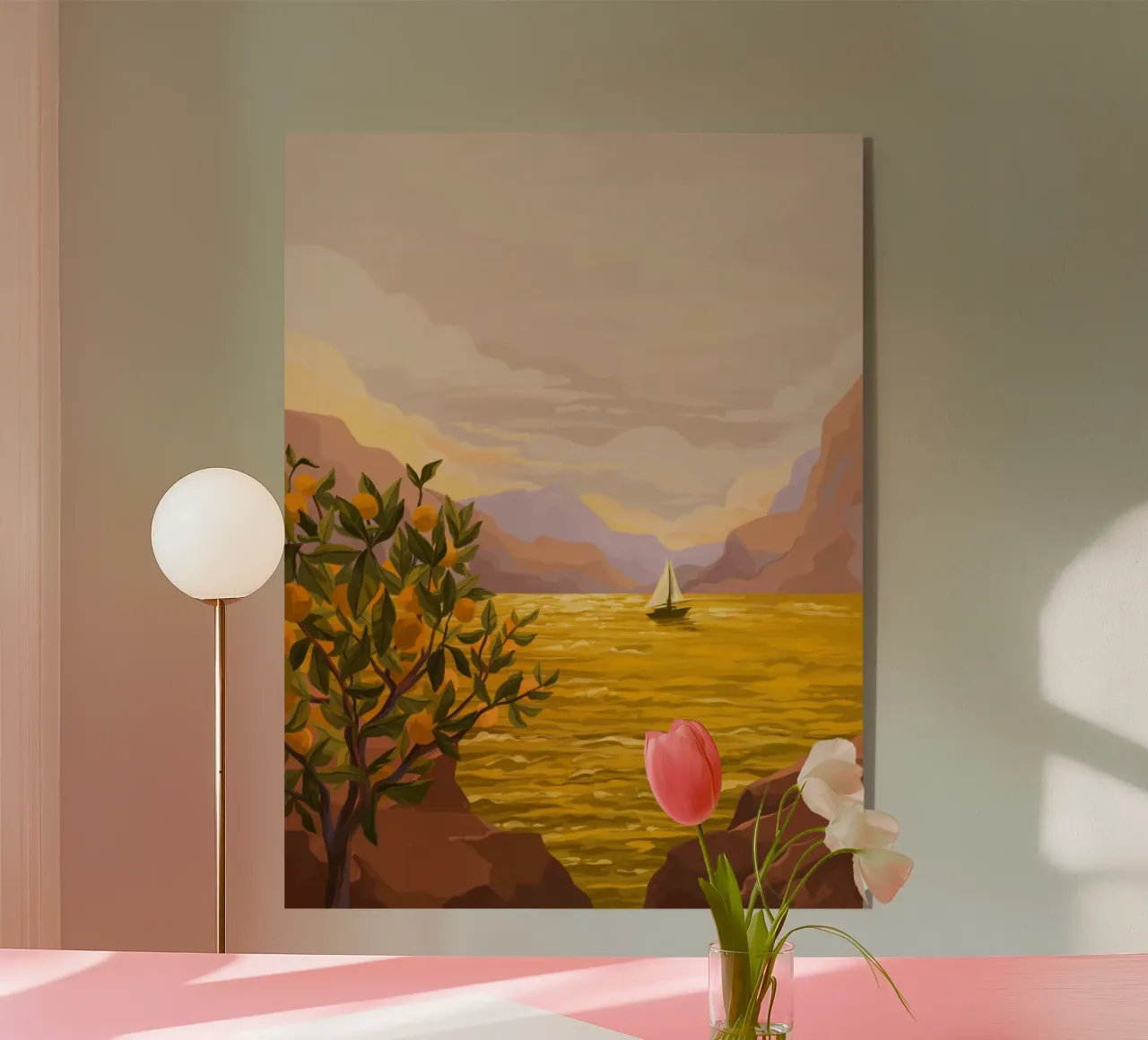 Golden Sunset plexiglass da Goed Blauw