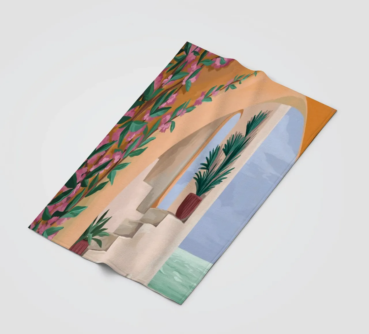 A bench with a view coperta in pile da Goed Blauw