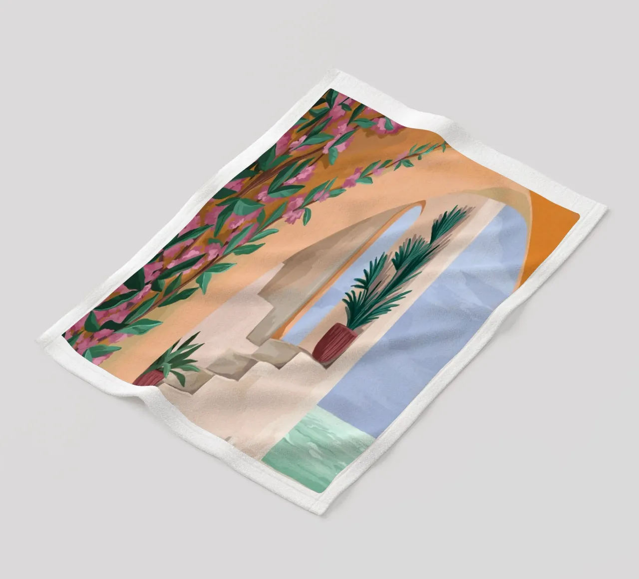 A bench with a view coperta in pile da Goed Blauw