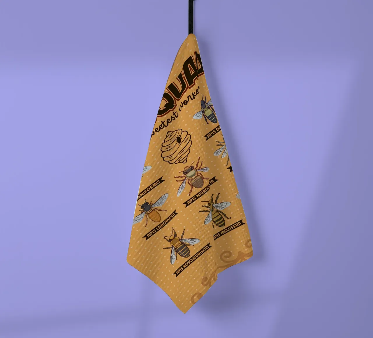 Le specie di api del genere Apis in sintesi canovaccio da cucina da pixelbull - medieval art and more