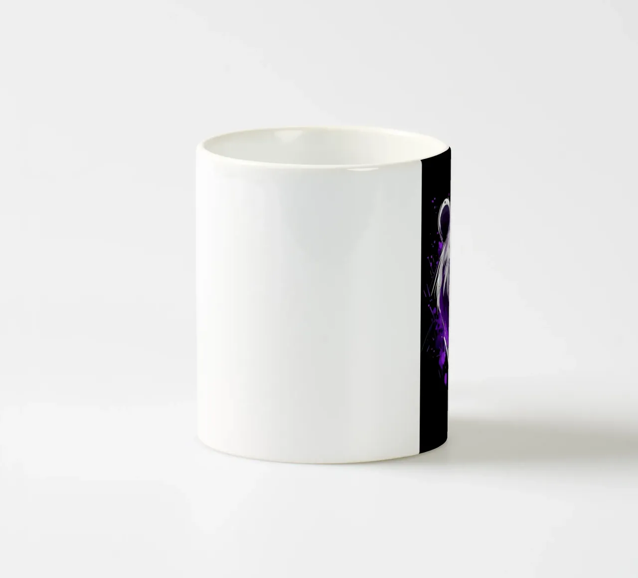 Testa di orso espressiva in stile graffiti tazza in ceramica da pixelbull - medieval art and more
