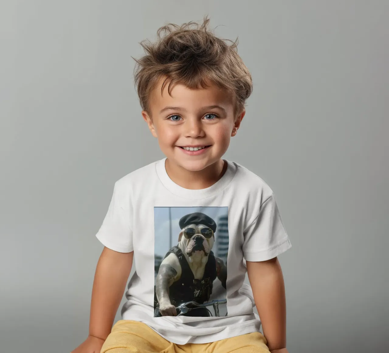 Marc t-shirt bambini da Affiches Chien Originales – Dogland