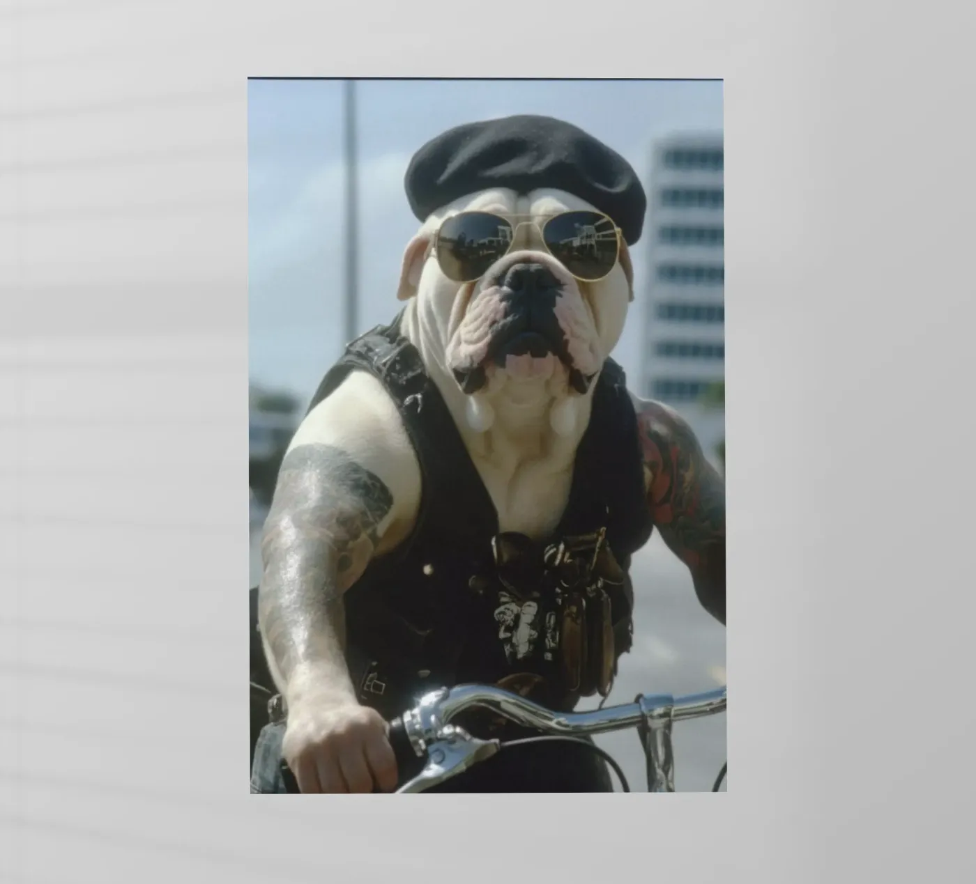 Marc backlit folie van Affiches Chien Originales – Dogland