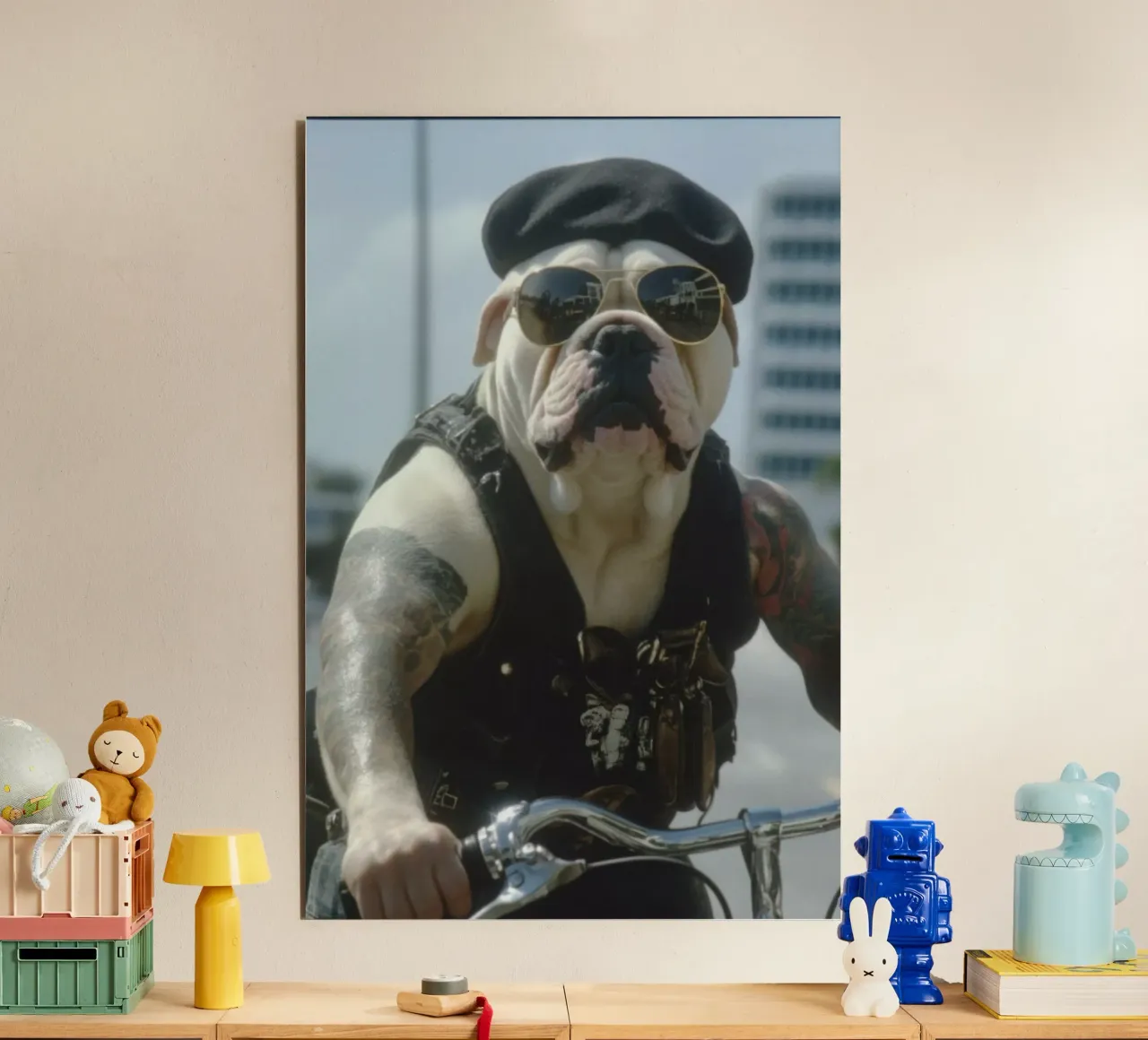 Marc forex plate by Affiches Chien Originales – Dogland