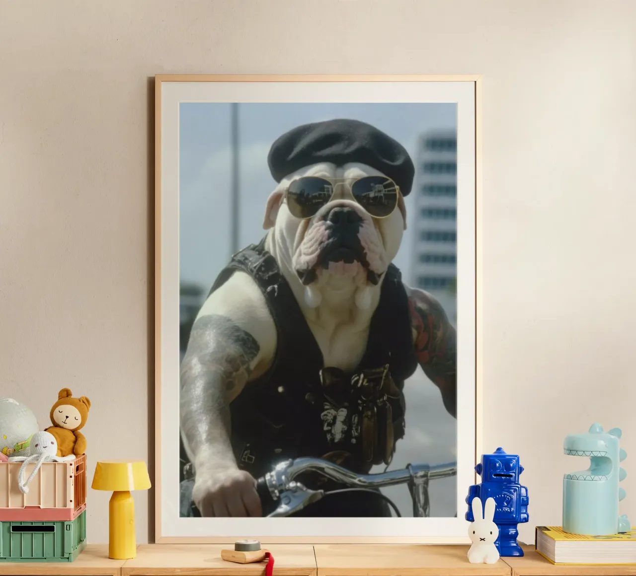 Marc carta hahnemühle da Affiches Chien Originales – Dogland