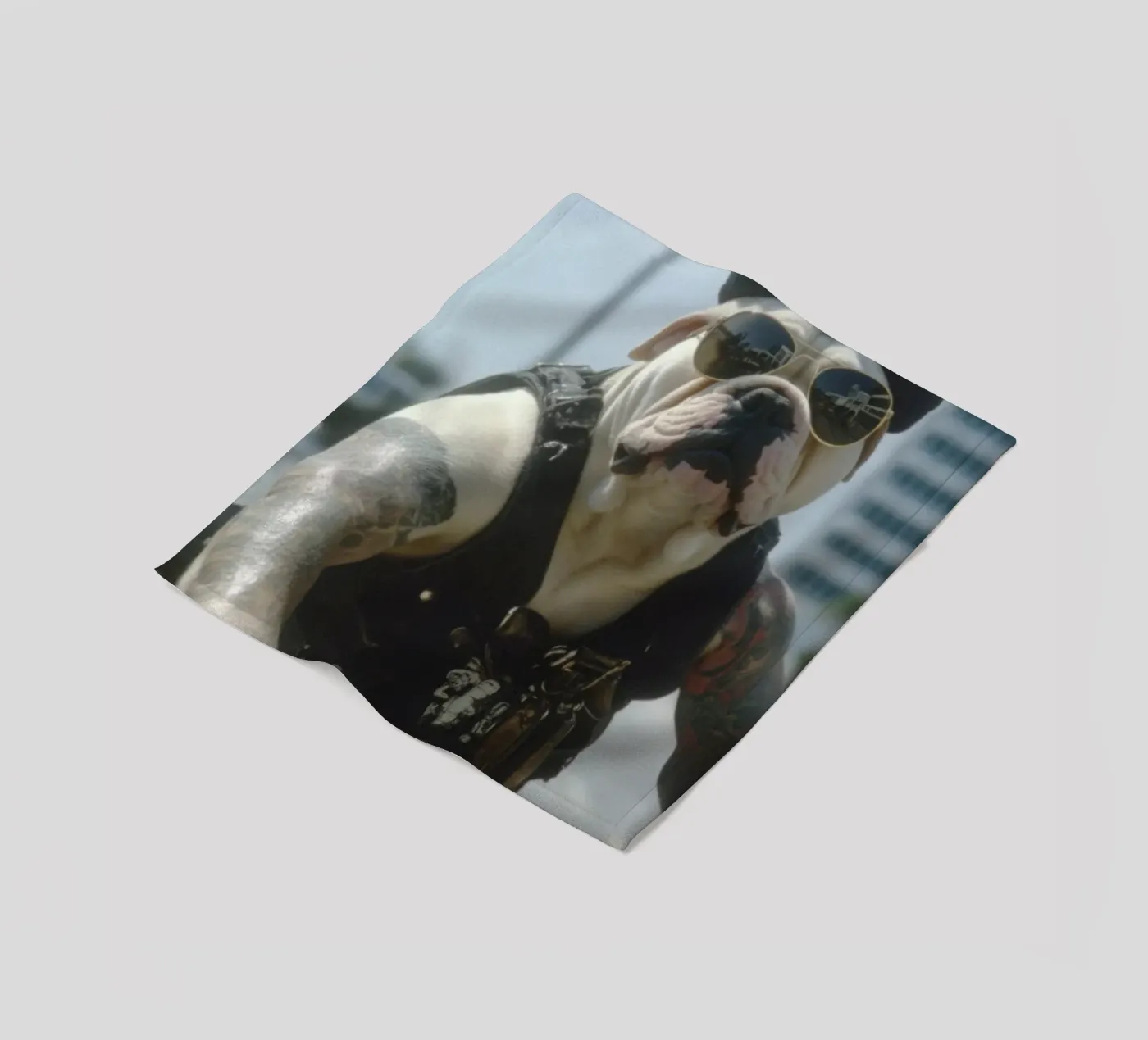 Marc Fleecedecke von Affiches Chien Originales – Dogland