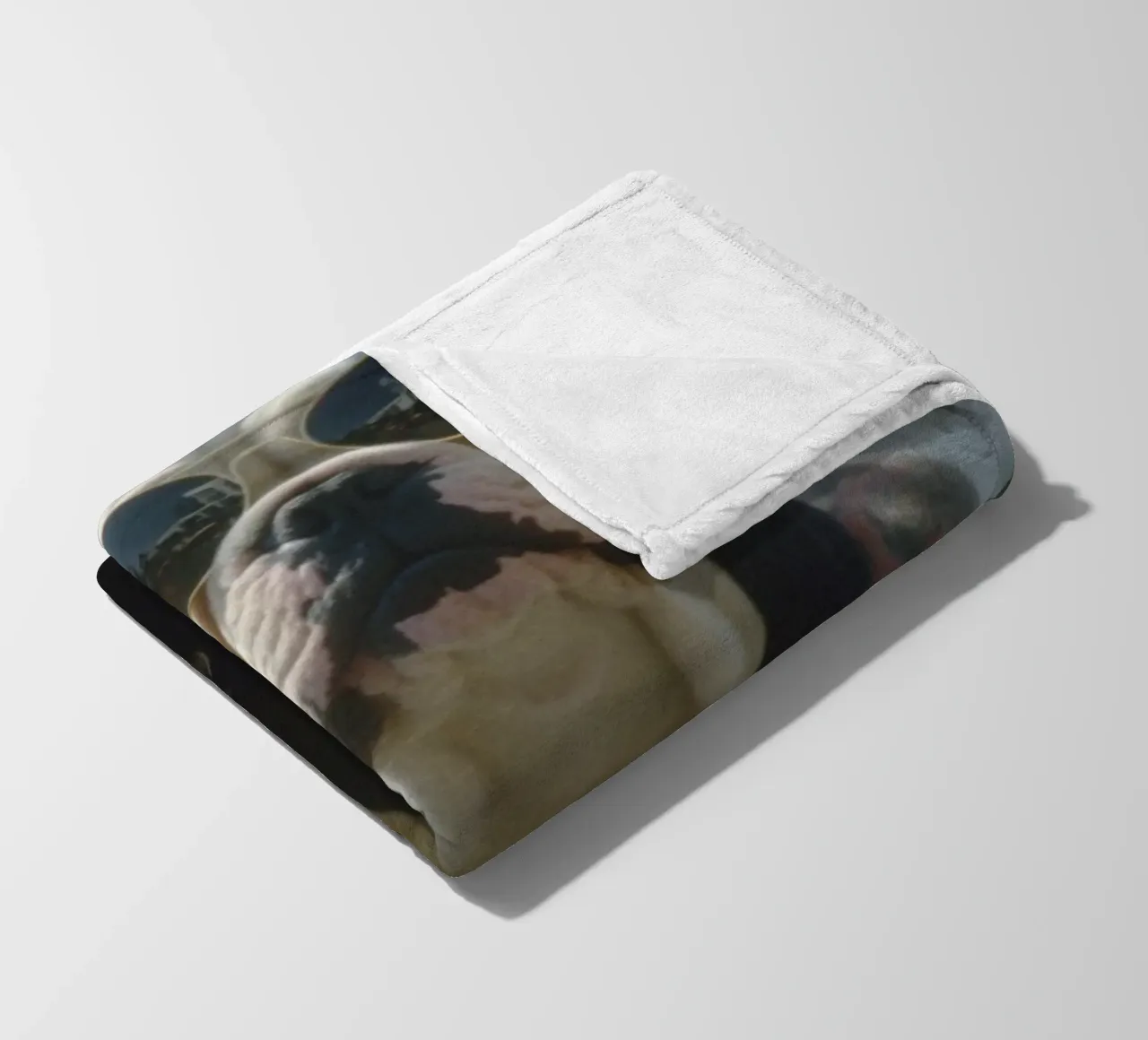 Marc Fleecedecke von Affiches Chien Originales – Dogland