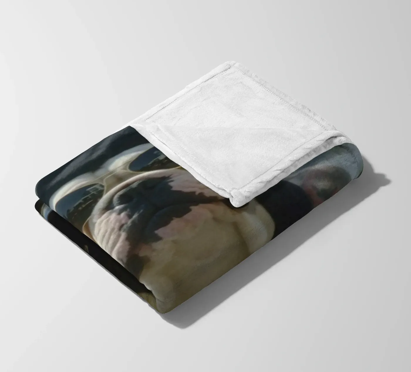 Marc Fleecedecke von Affiches Chien Originales – Dogland